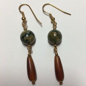 3/$15 Handmade Vintage Jewelry Beaded Earrings Never Worn